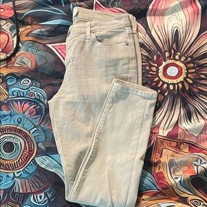Lucky brand (Brooke skinny) Women's Light Beige Straight Leg Jeans